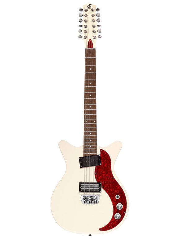 Daneletro 59X-12 Strg Cream W/Red Pearl Pickguard