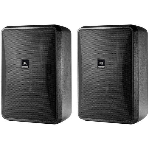 JBL Control 28-1 High Output Indoor/Outdoor Background/Foreground Speaker (Pair, Black)