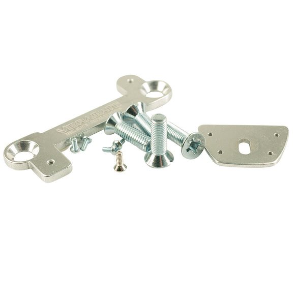Vibramate V7 Gibson Les Paul Adapter Kit For Bigsby B7 Silver