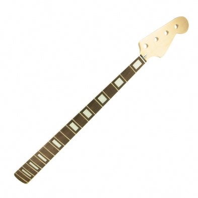 WD Licensed By Fender Replacement 20 Fret Neck For Geddy Lee Signature Or 70's Jazz Bass Rosewood