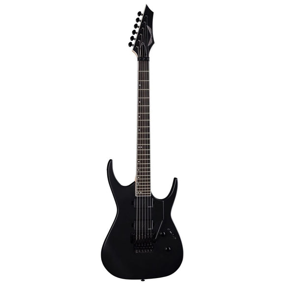 Dean Exile Select Floyd Fluence Guitar, Ebony Fretboard, Black Satin, EXILE F FL BKS