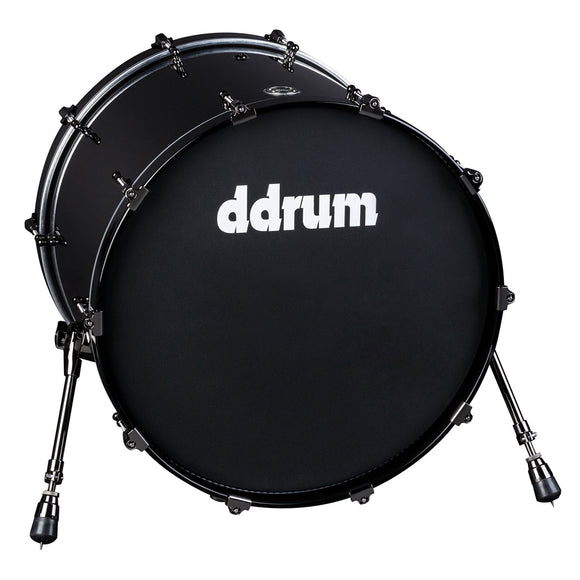 ddrum MAX Series Bass drum 18x22 Piano Black Lacquer