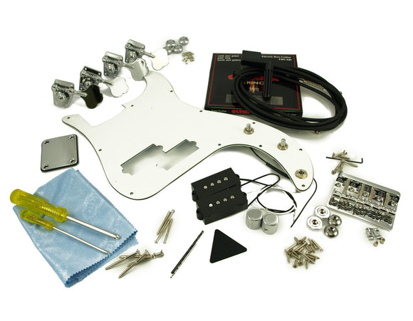 WD Parts Kit For Fender Precision Bass Chrome