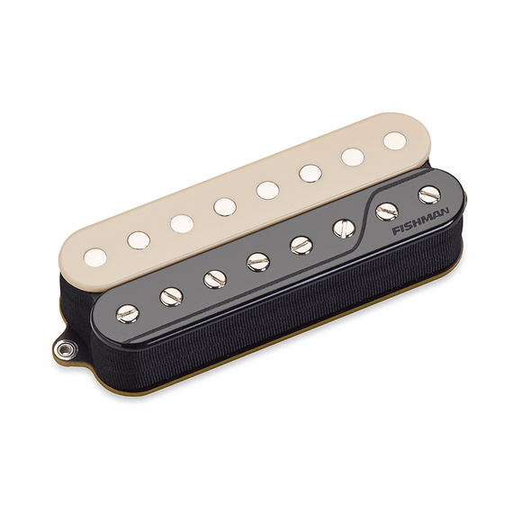 Fishman PRF-CO8-BV1 Fluence Classic Humbucker 8-String Open Core Reverse Zebra Single Bridge