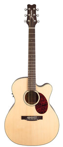 Jasmine JO-37 Orchestra-style Acoustic-Electric, Solid Spruce Top, Gloss Natural Finish