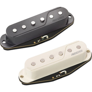 In Stock! Fishman PRF-SSS-BA1 Fluence SS Single Width Pickup, Active, Black/White for HSH & HSS