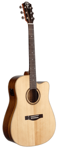 Teton STS110CENT Spruce Top Dreadnought Acoustic-Electric, Free Shipping