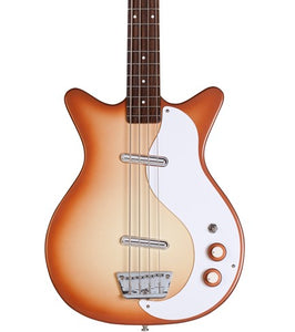 Danelectro'59 Dc Long Scale Bass Copperburst, D59DCBASS-CPR