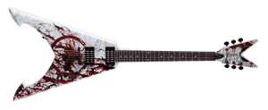 Dean Michael Amott Signature Tyrant Bloodstorm, Custom Graphic, New, Free Shipping